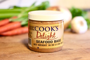 Cook's Delight Seafood Soup Base - Gluten Free Foodservice or Industrial jar